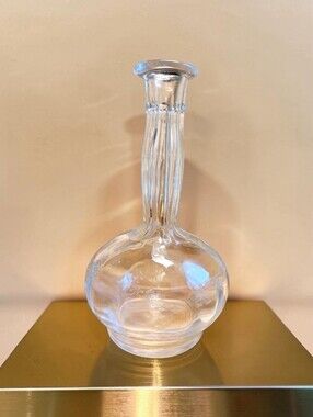 Vintage Gorham Crystal Heavy Glass Decanter Bottle